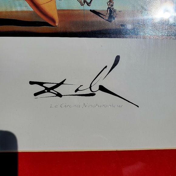 Salvador Dali - Le Grand Masturbateur (1929) Framed Print - Picture 4 of 11